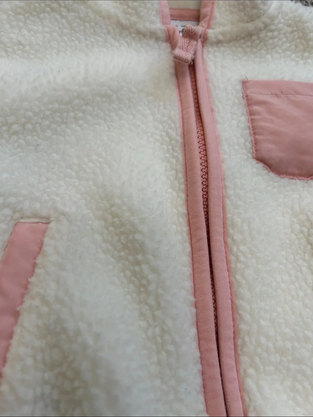 Carter’s baby girl Sherpa jacket